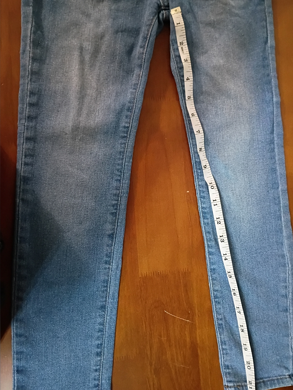 SHEIN Blue Skinny Jeans